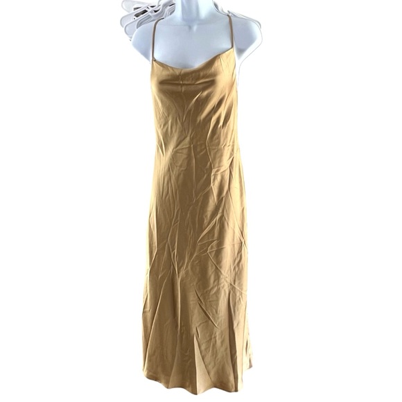 Show Me Your MuMu VeRona Cowl Dress Party Cocktail Formal - Picture 3 of 9